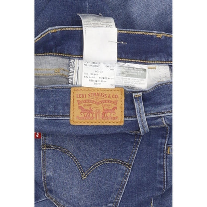 Levi's 710 Super Women Blue Skinny Slim Stretch Jeans W25 L29