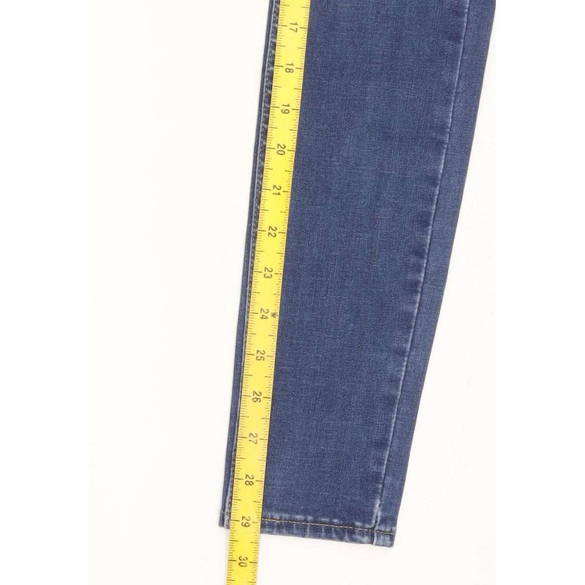 Levi's 710 Super Women Blue Skinny Slim Stretch Jeans W25 L29