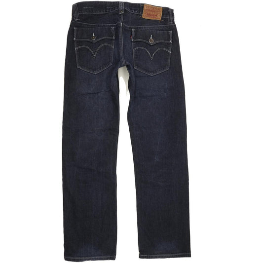 Levi's Men Blue Straight Slim Jeans W34 L32