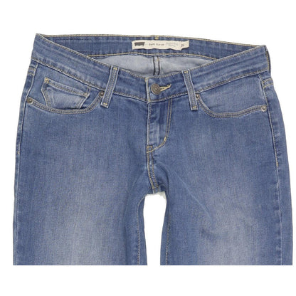 Levi's Demi Curve Women Blue Skinny Slim Stretch Jeans W26 L27