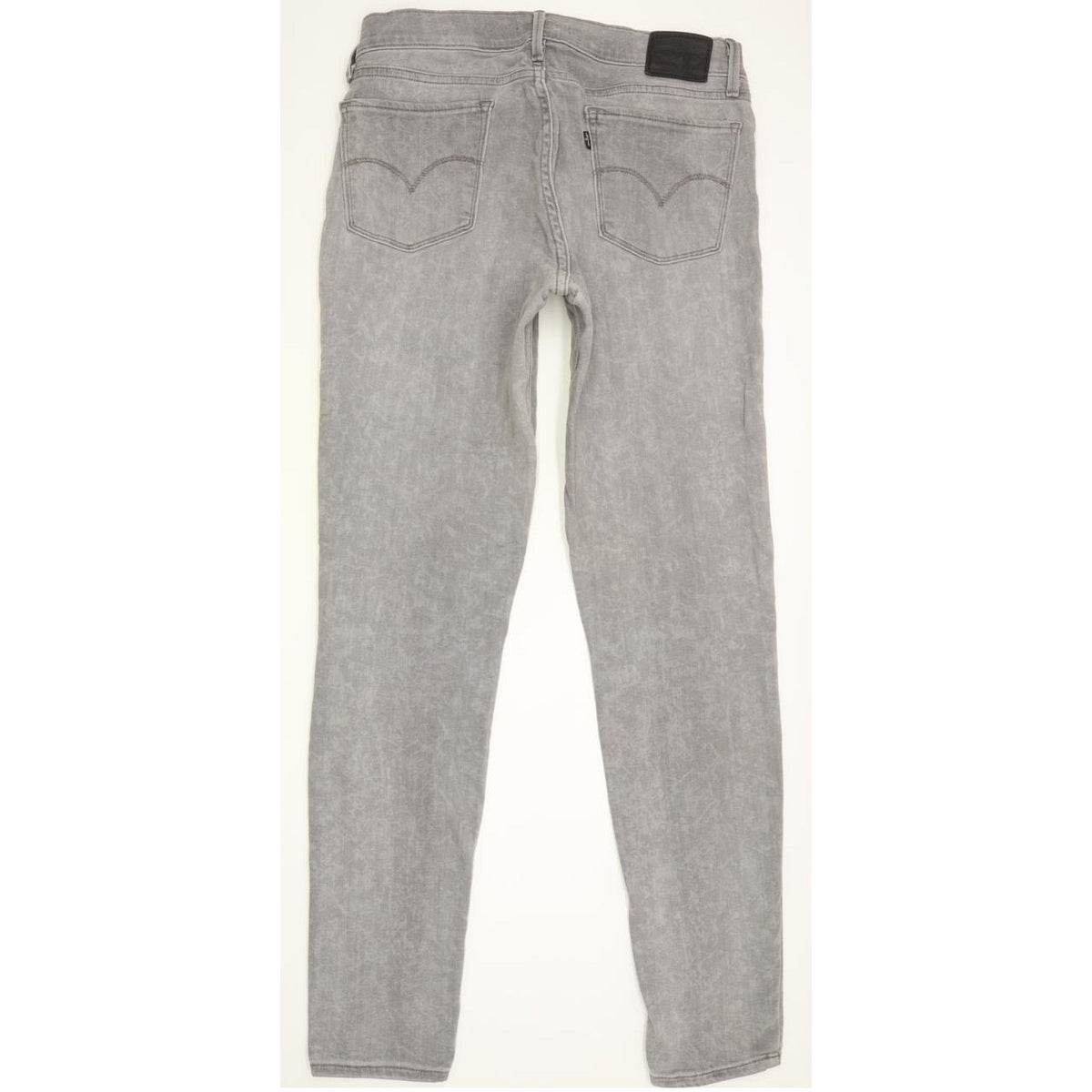 Levi's 710 Super Women Grey Skinny Slim Stretch Jeans W29 L30