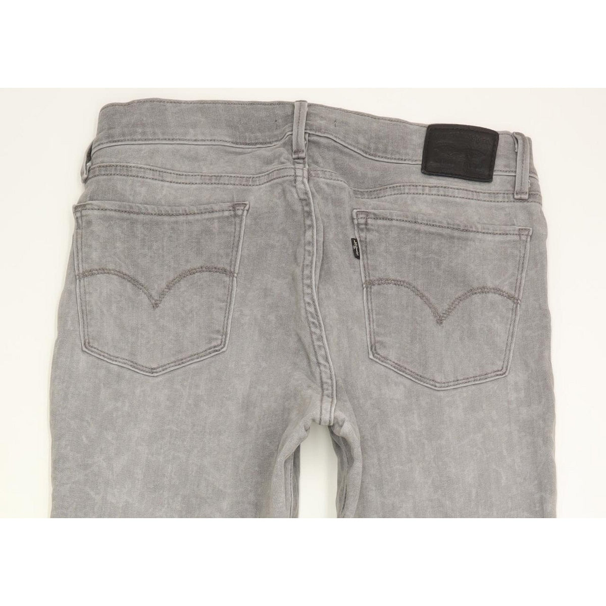 Levi's 710 Super Women Grey Skinny Slim Stretch Jeans W29 L30
