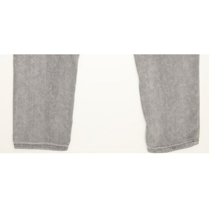 Levi's 710 Super Women Grey Skinny Slim Stretch Jeans W29 L30