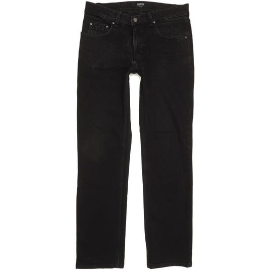 Pioneer Rando Men Black Straight Regular Stretch Jeans W33 L32