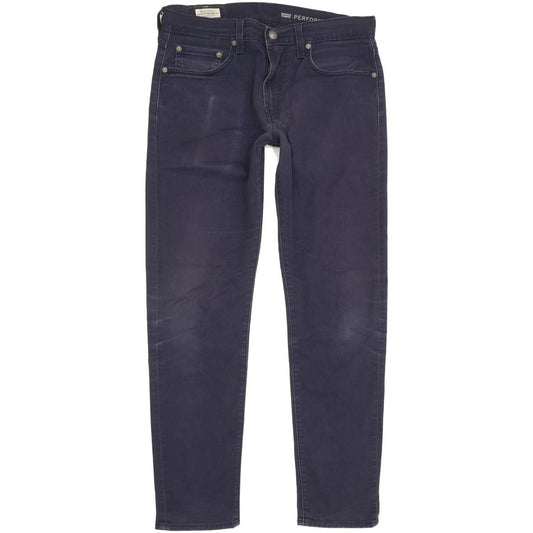 Levi's 512 Men Blue Tapered Slim Stretch Jeans W31 L29
