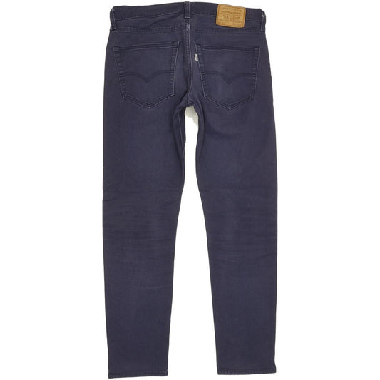 Levi's 512 Men Blue Tapered Slim Stretch Jeans W31 L29