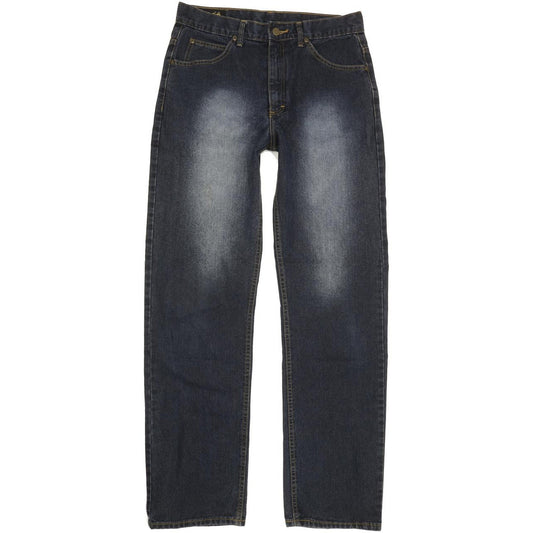 Lee Men Blue Straight Regular Jeans W32 L32