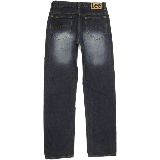 Lee Men Blue Straight Regular Jeans W32 L32