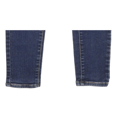 Levi's 710 Super Women Blue Skinny Slim Stretch Jeans W30 L28