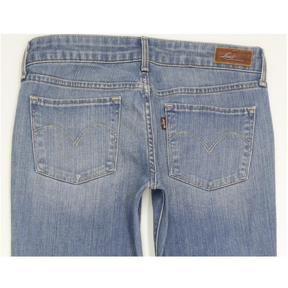 Levi's Slight Curve Women Blue Skinny Slim Stretch Jeans W28 L31
