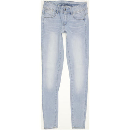 G-Star Lynn Mid Women Blue Skinny Slim Stretch Jeans W31 L34