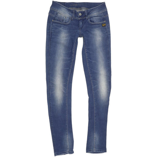 G-Star Midge Cody Women Blue Skinny Slim Stretch Jeans W27 L32
