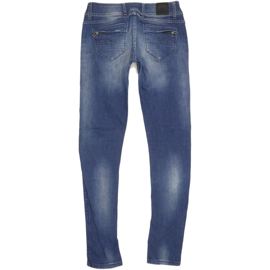 G-Star Midge Cody Women Blue Skinny Slim Stretch Jeans W27 L32