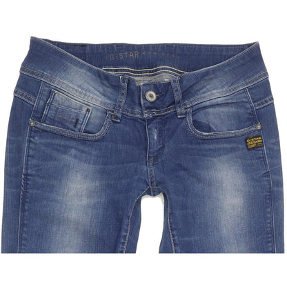 G-Star Midge Cody Women Blue Skinny Slim Stretch Jeans W27 L32