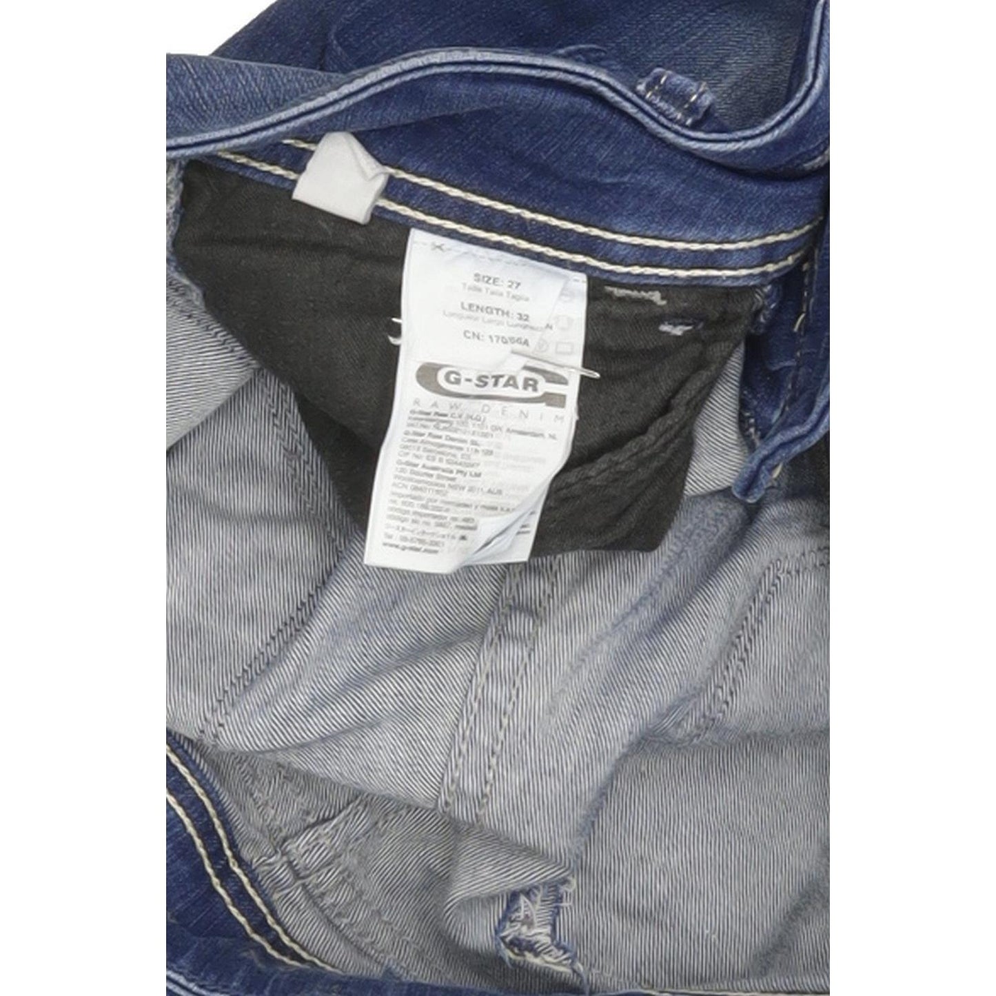 G-Star Midge Cody Women Blue Skinny Slim Stretch Jeans W27 L32