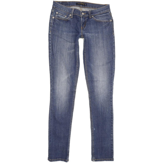 Levi's 524 Women Blue Skinny Slim Stretch Jeans W28 L31