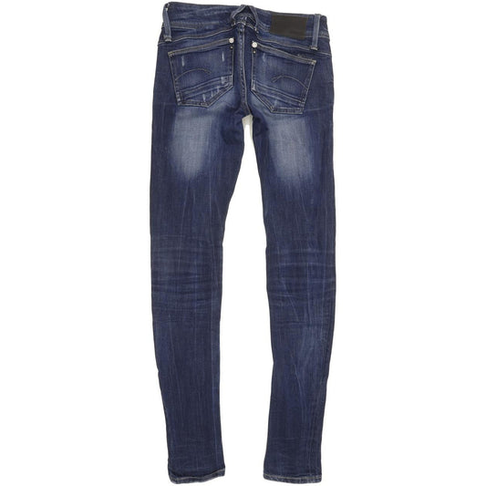 G-Star Lynn Women Blue Skinny Slim Stretch Jeans W26 L31