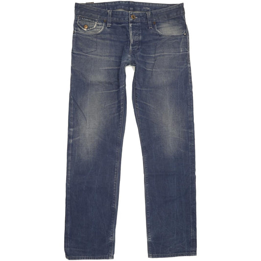 G-Star Morris Men Blue Straight Slim Jeans W32 L31