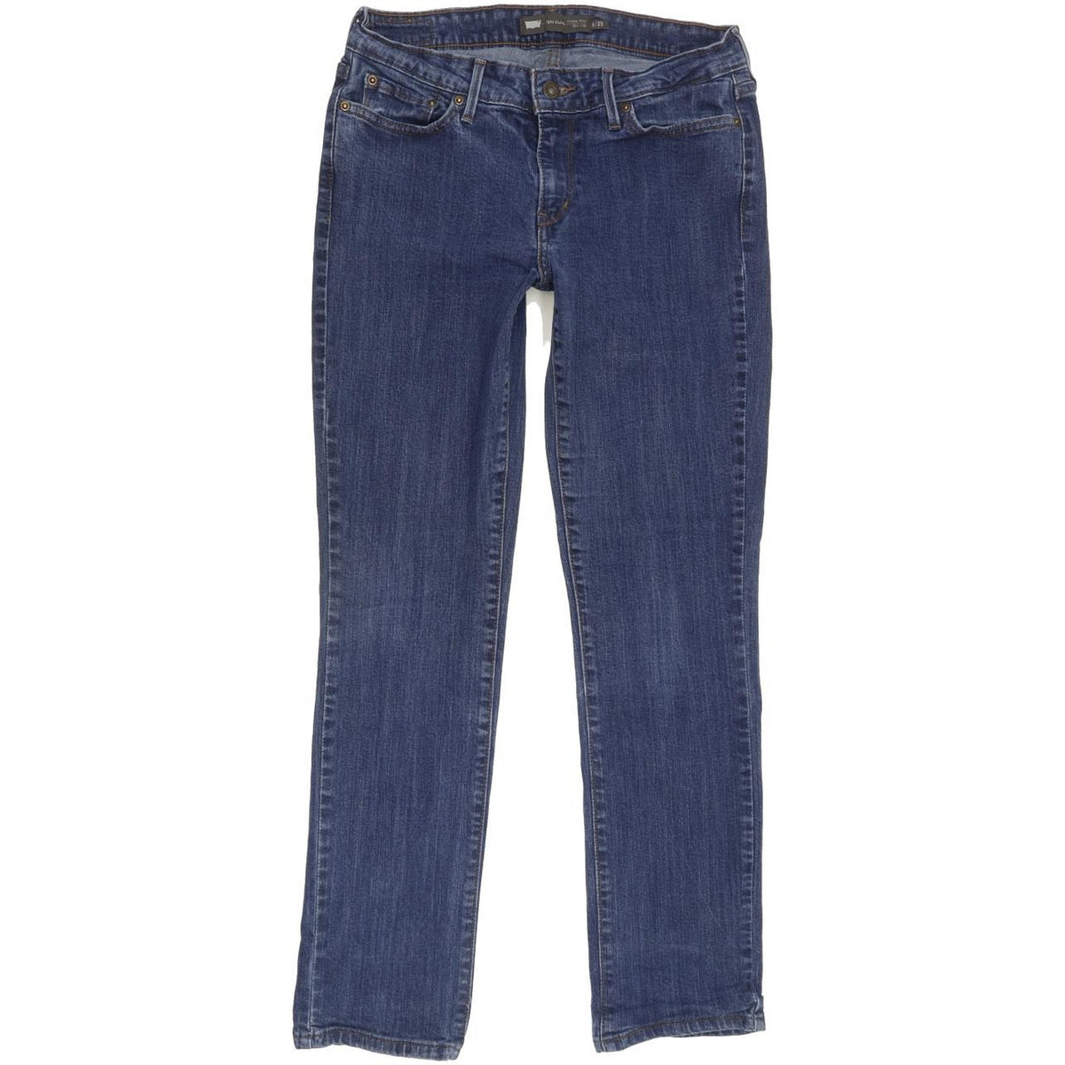 Levi's Slight Curve Women Blue Straight Classic Stretch Jeans W29 L28