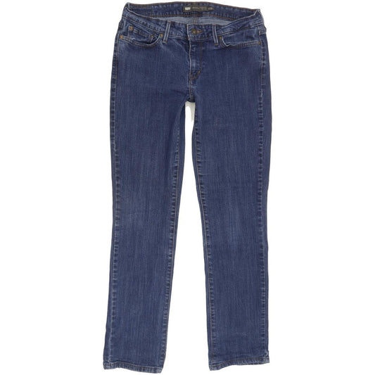 Levi's Slight Curve Women Blue Straight Classic Stretch Jeans W29 L28