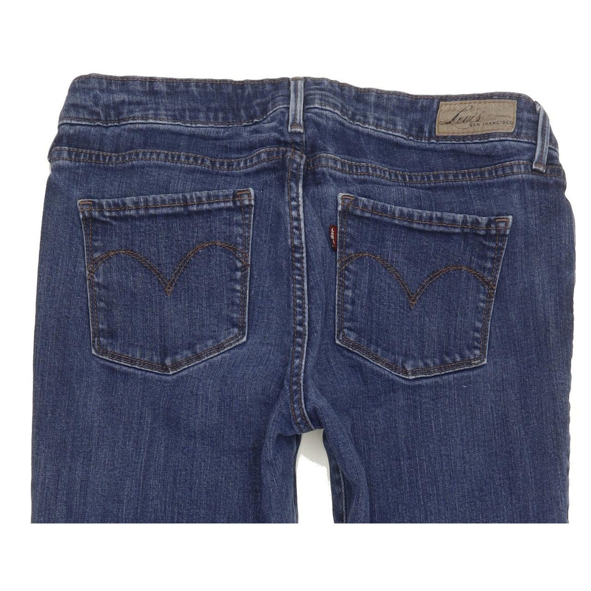 Levi's Slight Curve Women Blue Straight Classic Stretch Jeans W29 L28