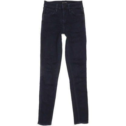 Levi's Line 8 Women Navy Skinny Slim Stretch Jeans W27 L31