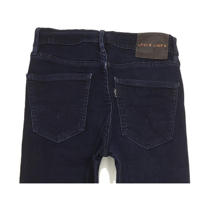 Levi's Line 8 Women Navy Skinny Slim Stretch Jeans W27 L31