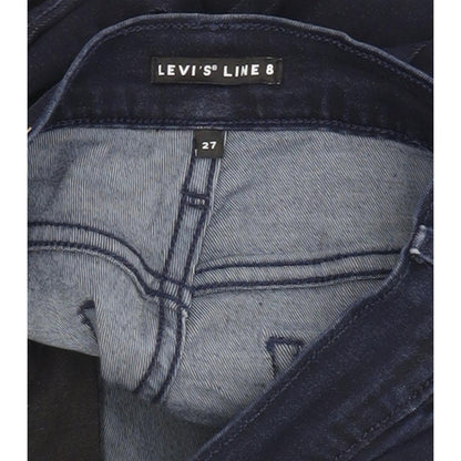 Levi's Line 8 Women Navy Skinny Slim Stretch Jeans W27 L31