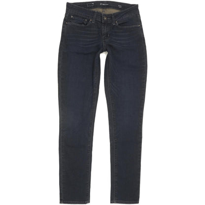 Levi's Demi Curve Women Navy Skinny Slim Stretch Jeans W27 L29