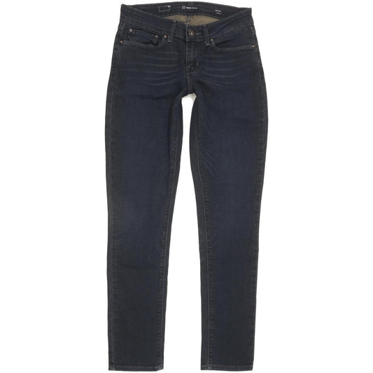 Levi's Demi Curve Women Navy Skinny Slim Stretch Jeans W27 L29