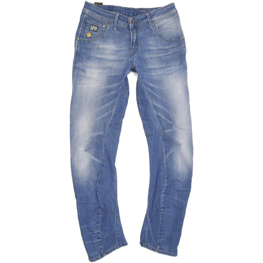 G-Star Arc Women Blue Tapered Loose Stretch Jeans W26 L32