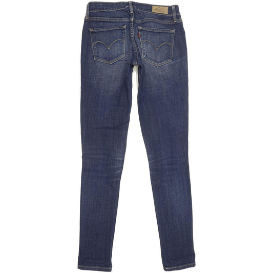 Levi's Demi Curve Women Blue Skinny Slim Stretch Jeans W25 L30