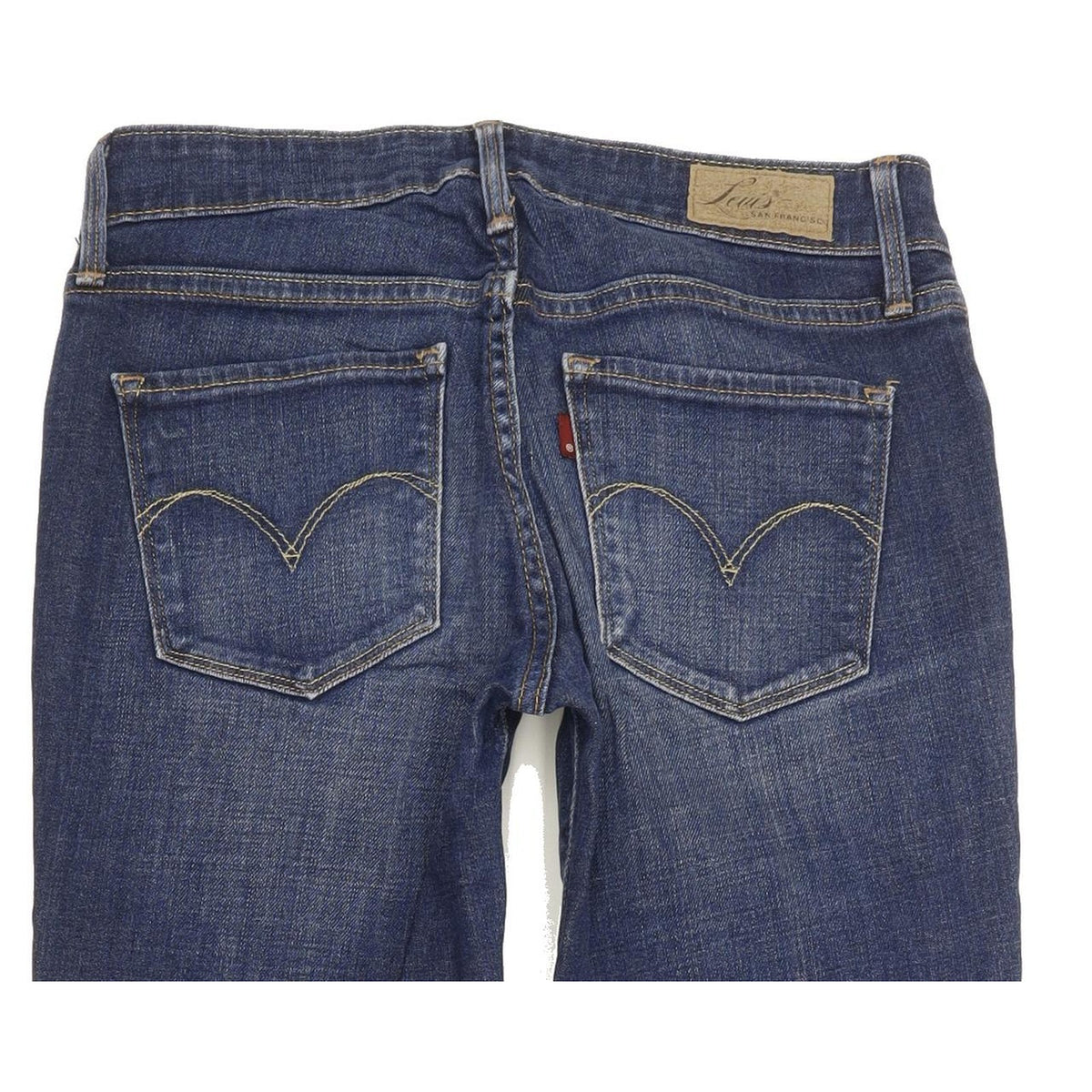 Levi's Demi Curve Women Blue Skinny Slim Stretch Jeans W25 L30