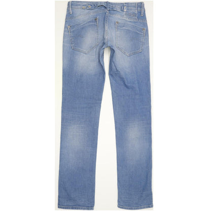 G-Star Midge Women Blue Straight Slim Stretch Jeans W30 L34
