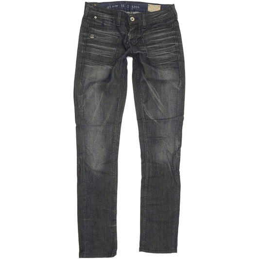 G-Star Shipmate Women Blue Skinny Slim Stretch Jeans W27 L30