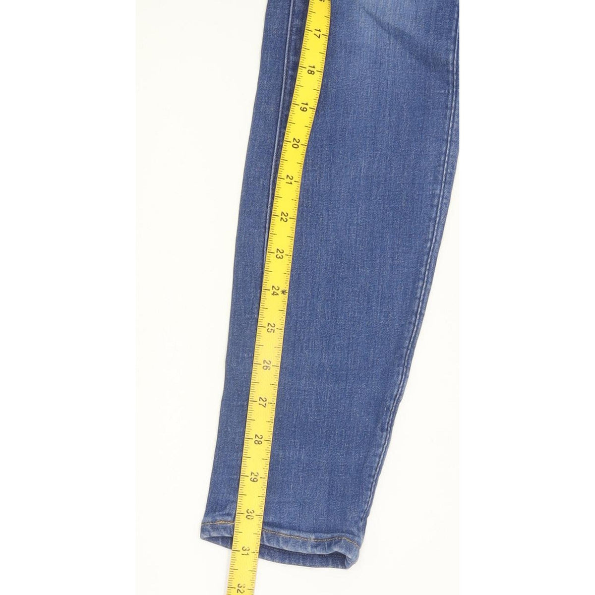 G-Star Lynn Mid Women Blue Skinny Slim Stretch Jeans W29 L31