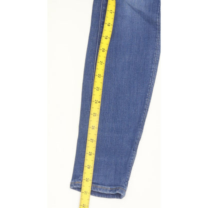 G-Star Lynn Mid Women Blue Skinny Slim Stretch Jeans W29 L31
