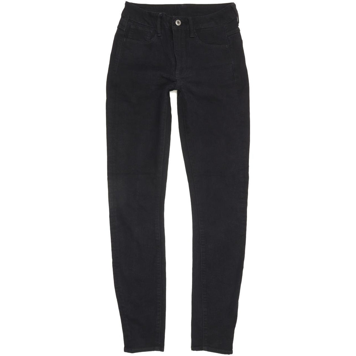 G-Star 3301 Deconst Women Black Skinny Slim Stretch Jeans W26 L31