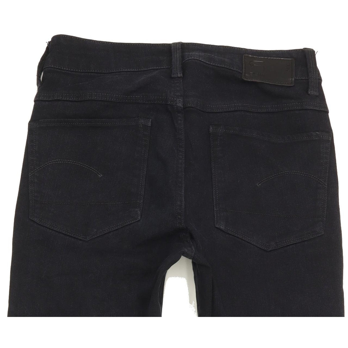 G-Star 3301 Deconst Women Black Skinny Slim Stretch Jeans W26 L31