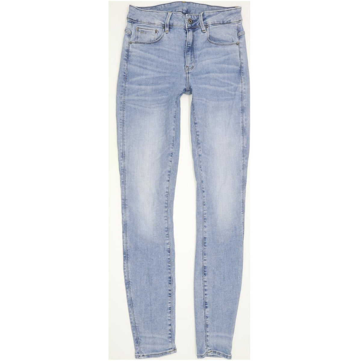 G-Star 3301 Women Blue Skinny Slim Stretch Jeans W28 L32