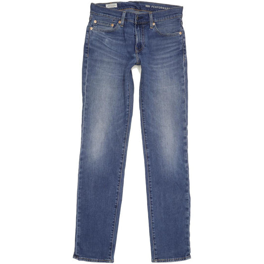 Levi's 511 Men Blue Straight Slim Stretch Jeans W28 L31
