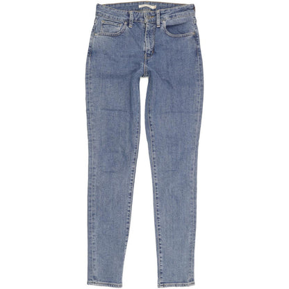 Levi's 721 Women Blue Skinny Slim Stretch Jeans W28 L30