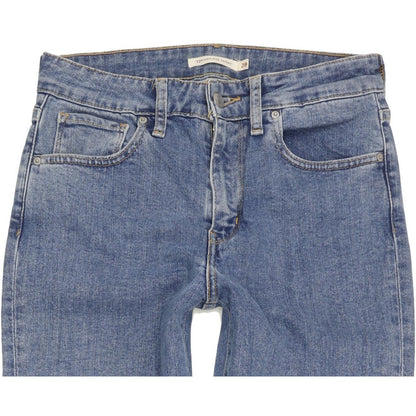 Levi's 721 Women Blue Skinny Slim Stretch Jeans W28 L30