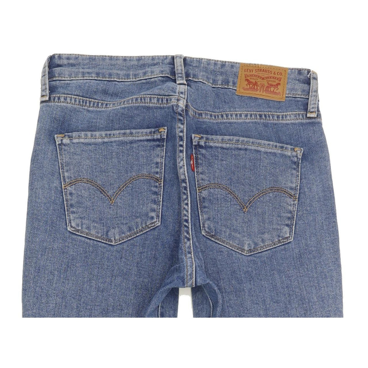 Levi's 721 Women Blue Skinny Slim Stretch Jeans W28 L30