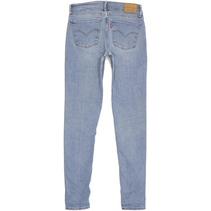 Levi's 710 Super Women Blue Skinny Slim Stretch Jeans W28 L30