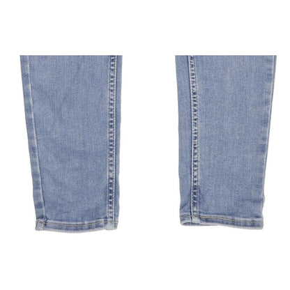 Levi's 710 Super Women Blue Skinny Slim Stretch Jeans W28 L30