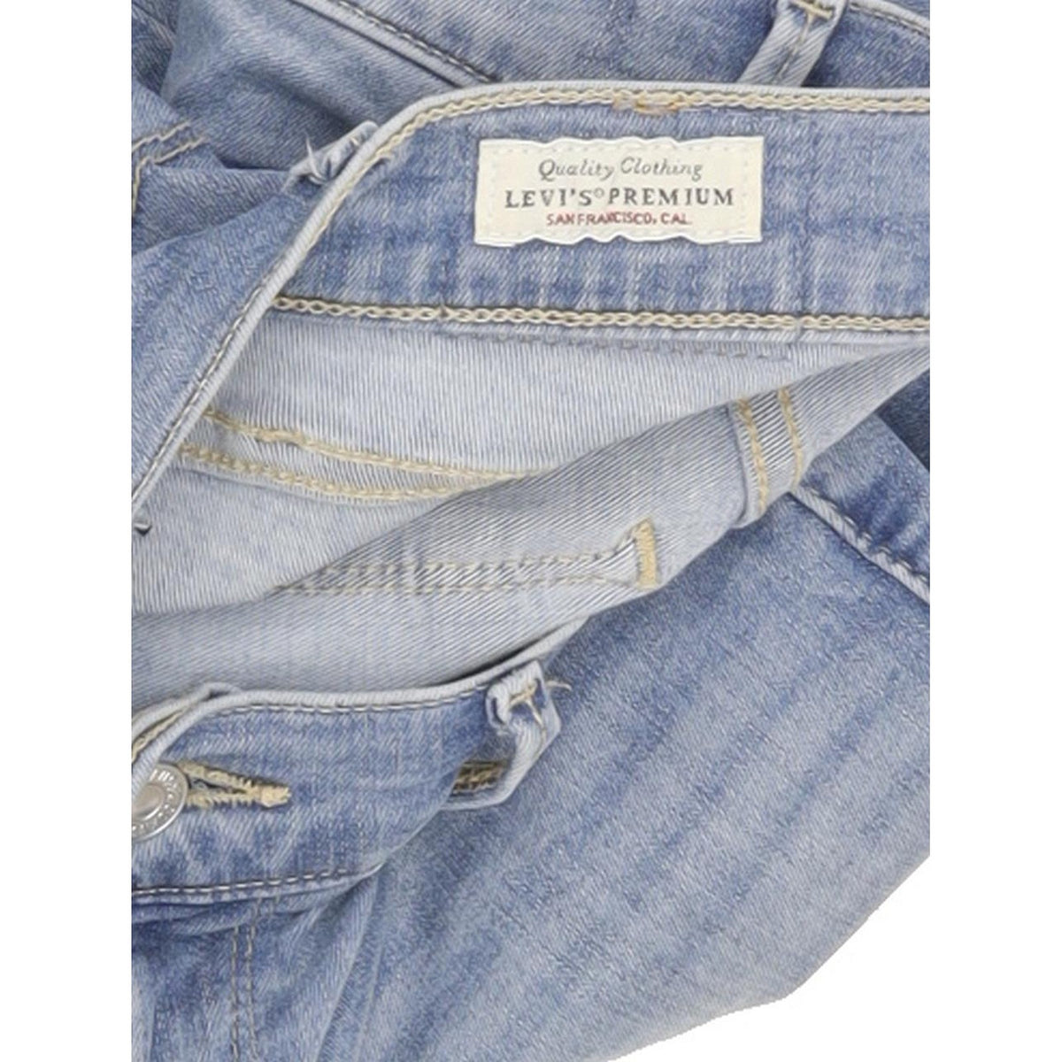Levi's 710 Super Women Blue Skinny Slim Stretch Jeans W28 L30