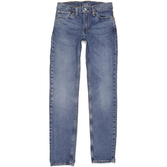 Levi's 511 Men Blue Straight Slim Stretch Jeans W30 L31