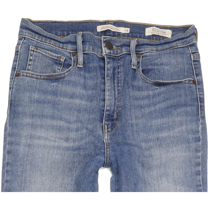 Levi's Mile Blue Skinny Slim Stretch Jeans High Waisted W28 L32