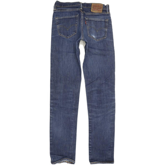 Levi's 511 Men Blue Straight Slim Jeans W30 L33
